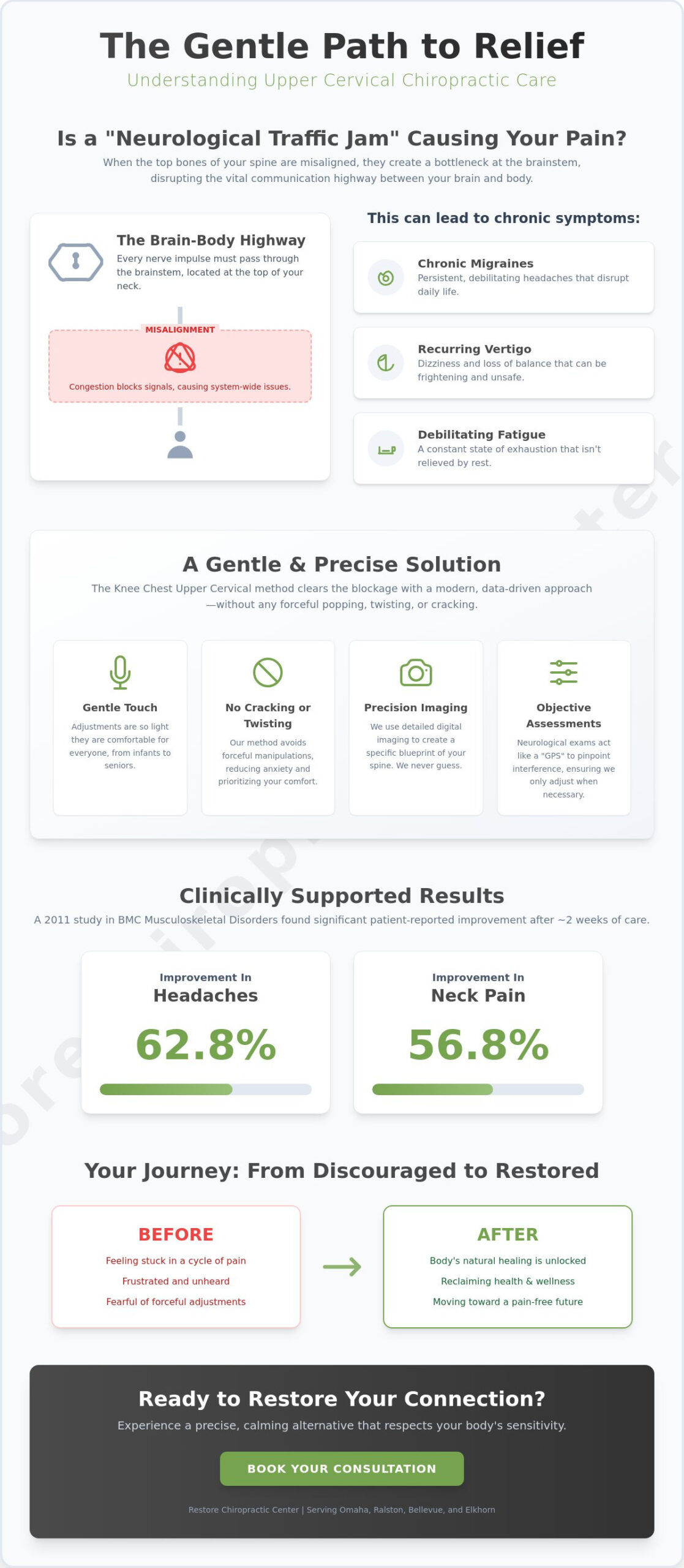 Gentle Upper Cervical Chiropractic in Omaha: Restoring Your Brain-Body Connection
